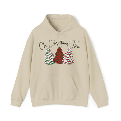 Oh Christmas Tree Cake Unisex Heavy Blend™ Hooded Sweatshirt