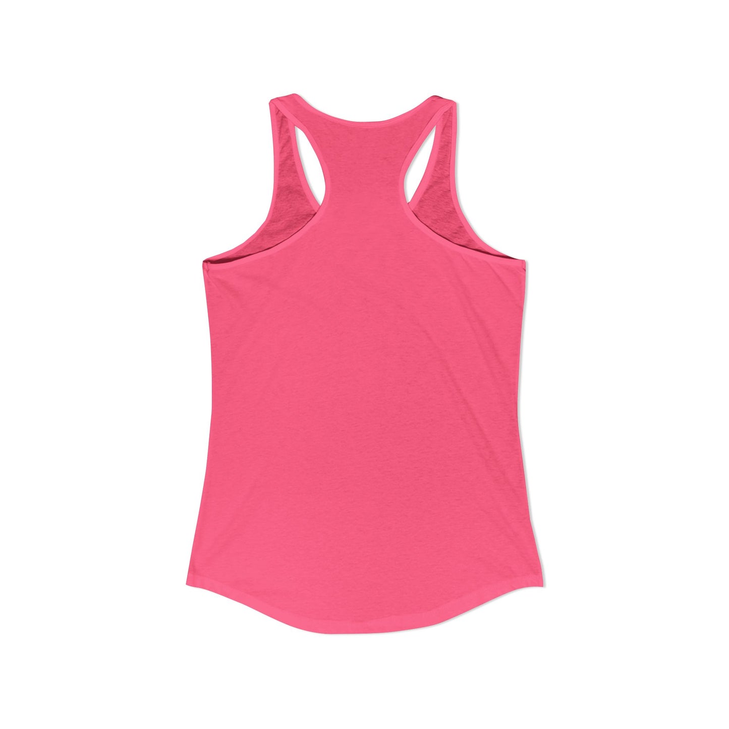 Feral Blue Oval Women's Ideal Racerback Tank