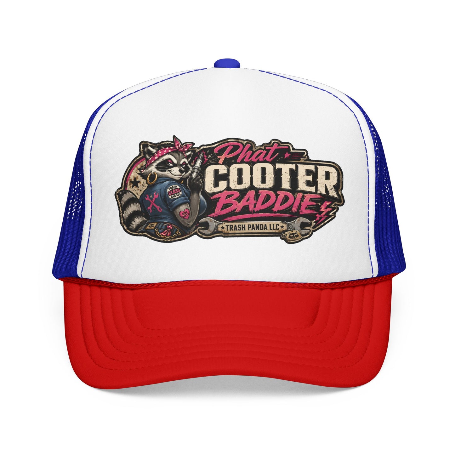 Phat Cooter Baddie Foam Trucker Hat (Printed)