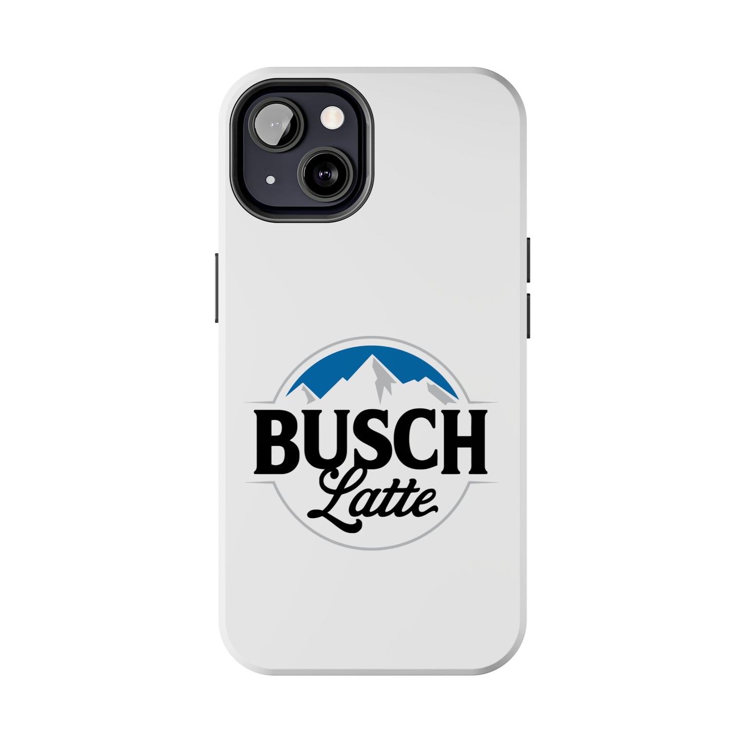 Busch Latte White Tough iPhone Cases