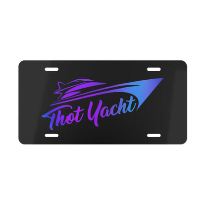 Thot Yacht 2.0 Black Vanity Plate