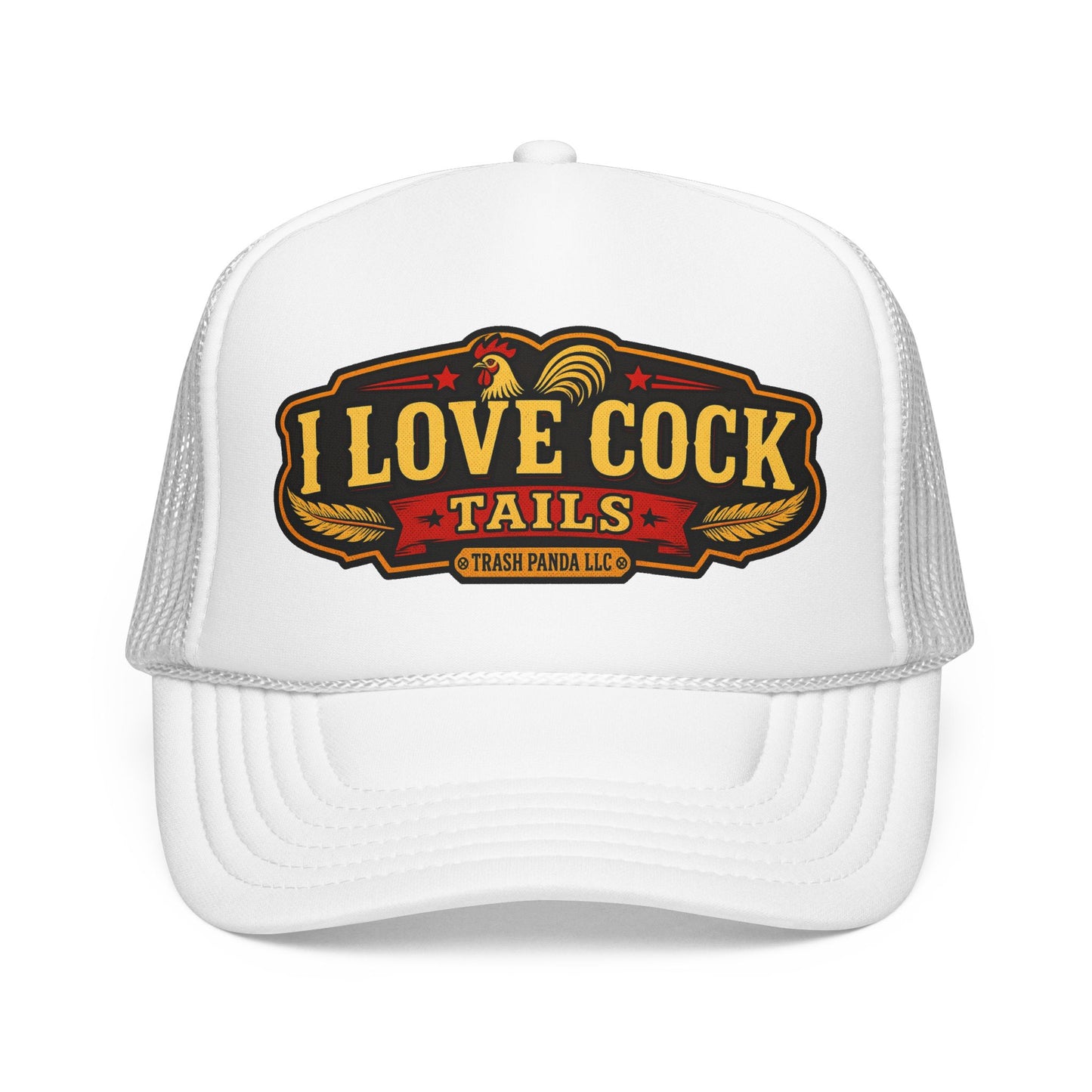 I Love Cocktails Foam Trucker Hat (Printed)