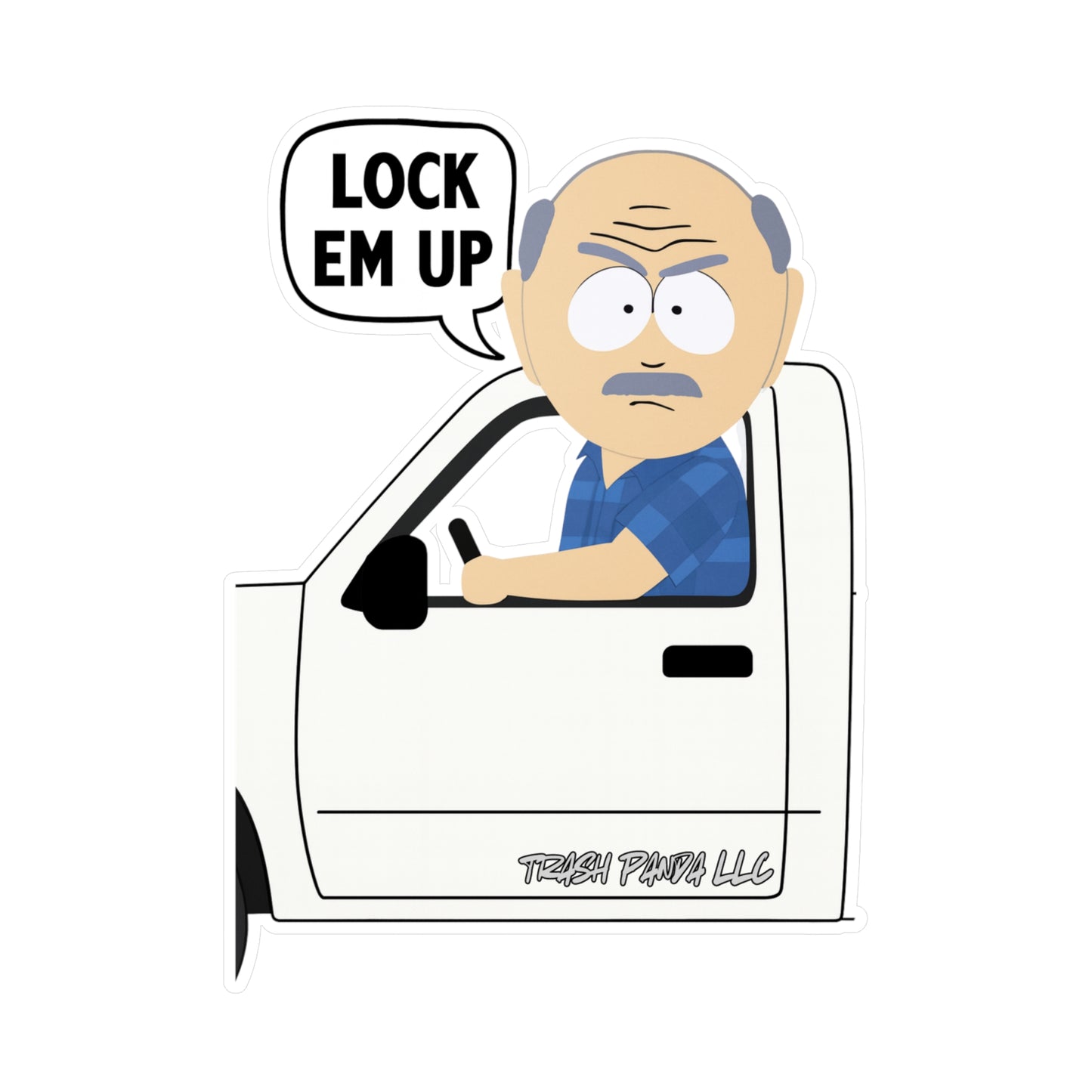 Lock Em Up South Park Vinyl Decals