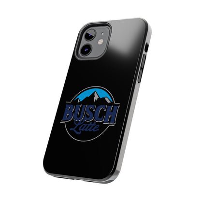 Busch Latte Blk Tough iPhone Cases