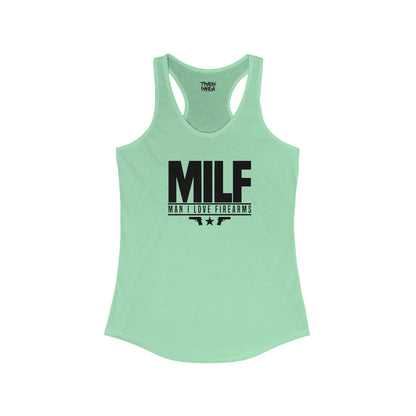 M.I.L.F Women's Ideal Racerback Tank