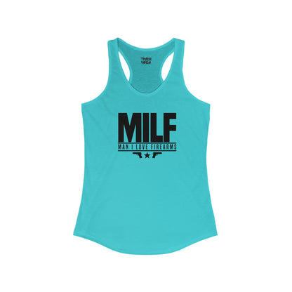 M.I.L.F Women's Ideal Racerback Tank