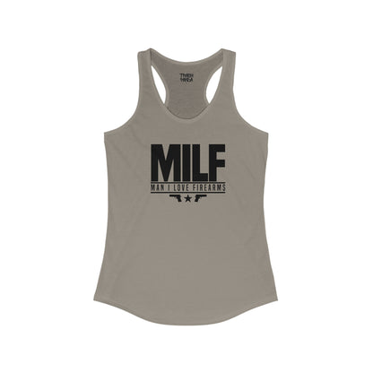 M.I.L.F Women's Ideal Racerback Tank