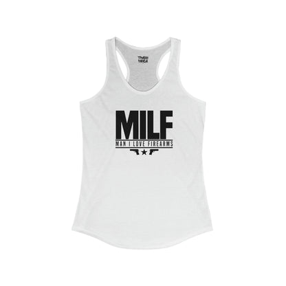 M.I.L.F Women's Ideal Racerback Tank