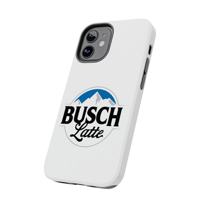 Busch Latte White Tough iPhone Cases