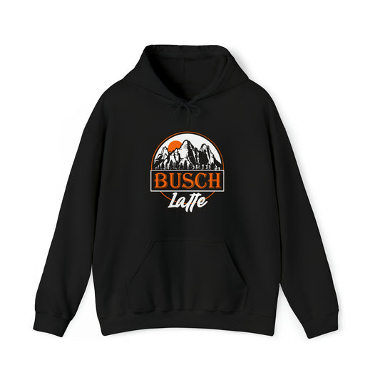 Busch Latte Orange Logo Unisex Heavy Blend™ Hooded Sweatshirt