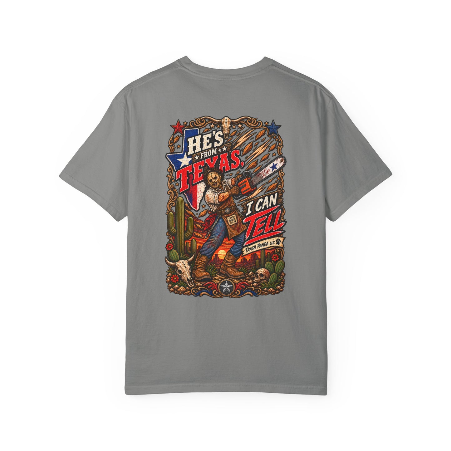 He's From Texas Comfort Colors T-shirt