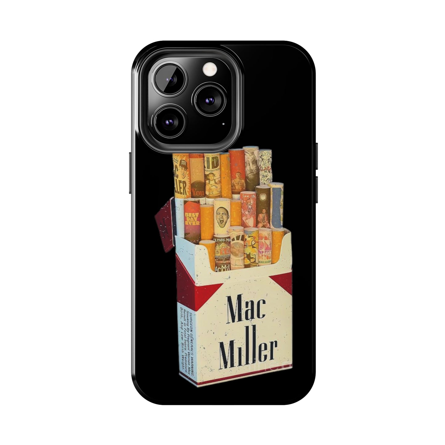 Mac Miller Vintage 90s Tough iPhone Cases