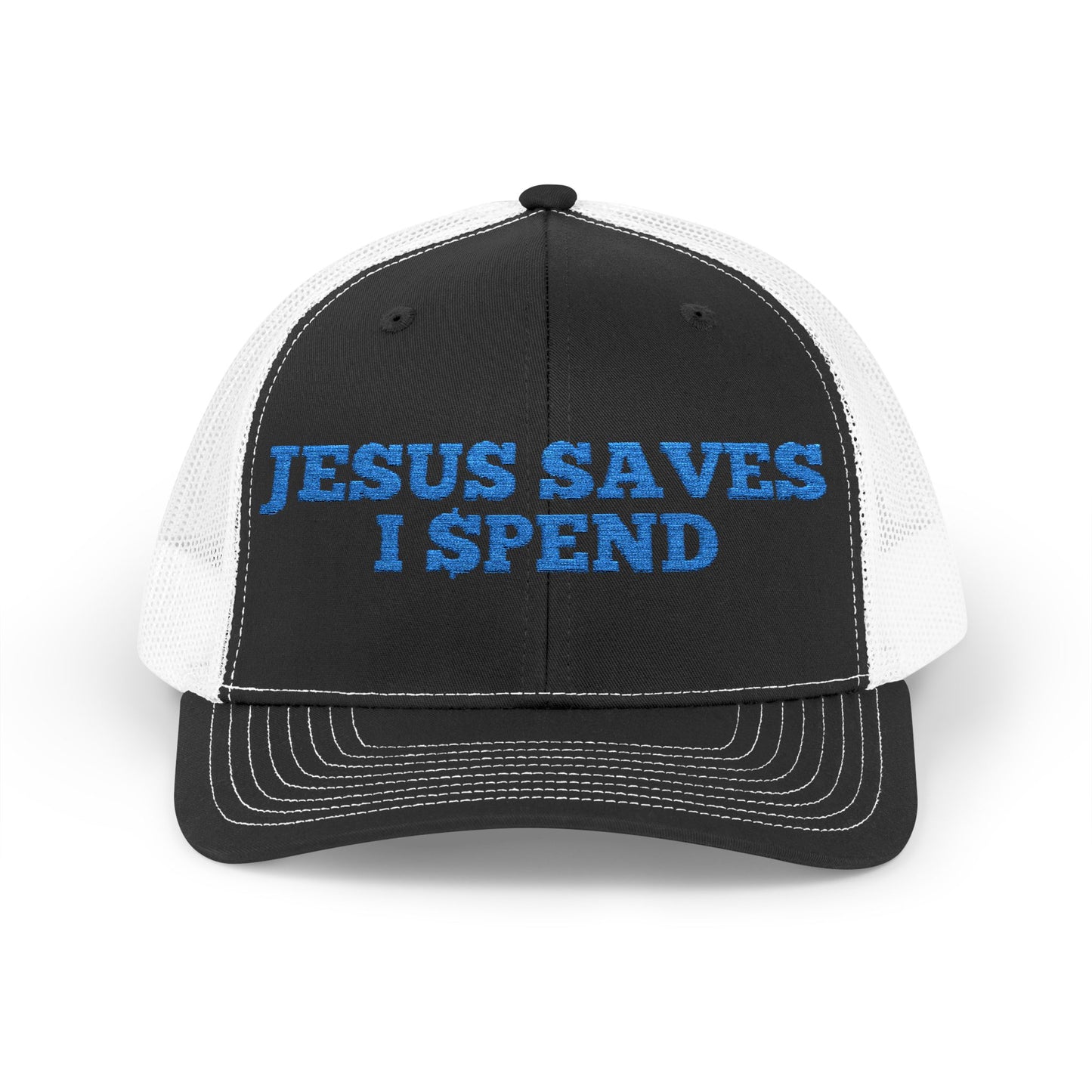 Jesus Saves Richardson 112 Snapback Trucker Cap