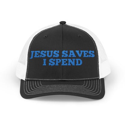 Jesus Saves Richardson 112 Snapback Trucker Cap