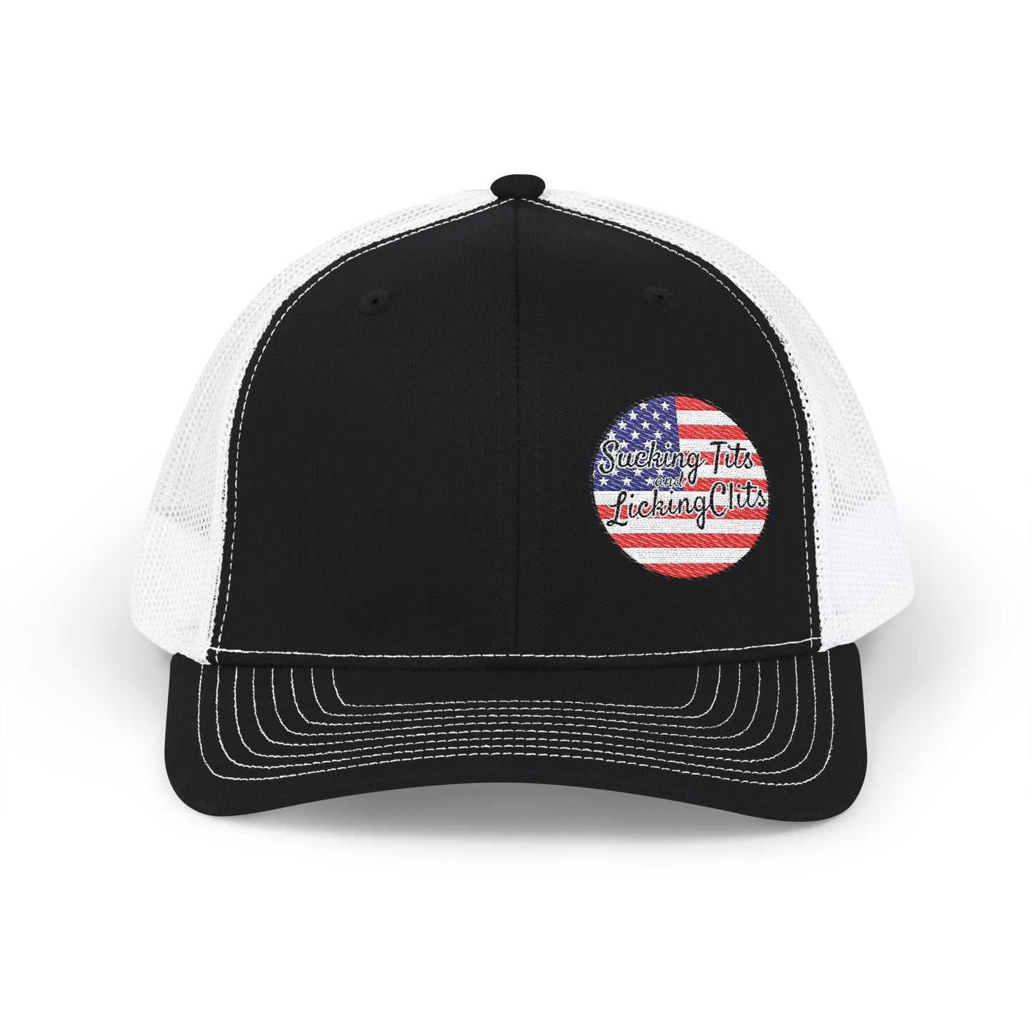 Sucking Ts and Licking Cs (4th of July) Richardson 112 Snapback Trucker Cap