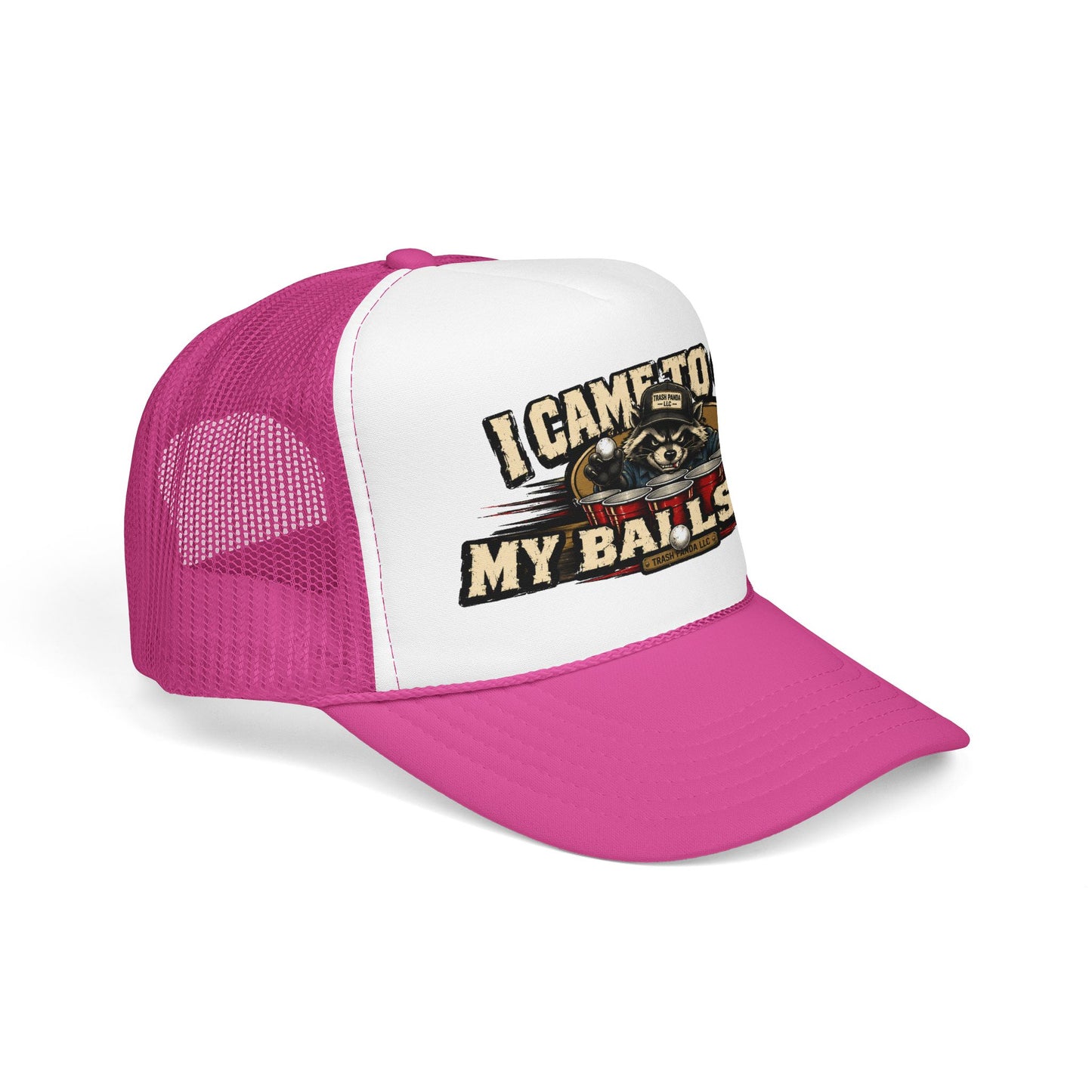 Get My Balls Wet Foam Trucker Hat (Printed)