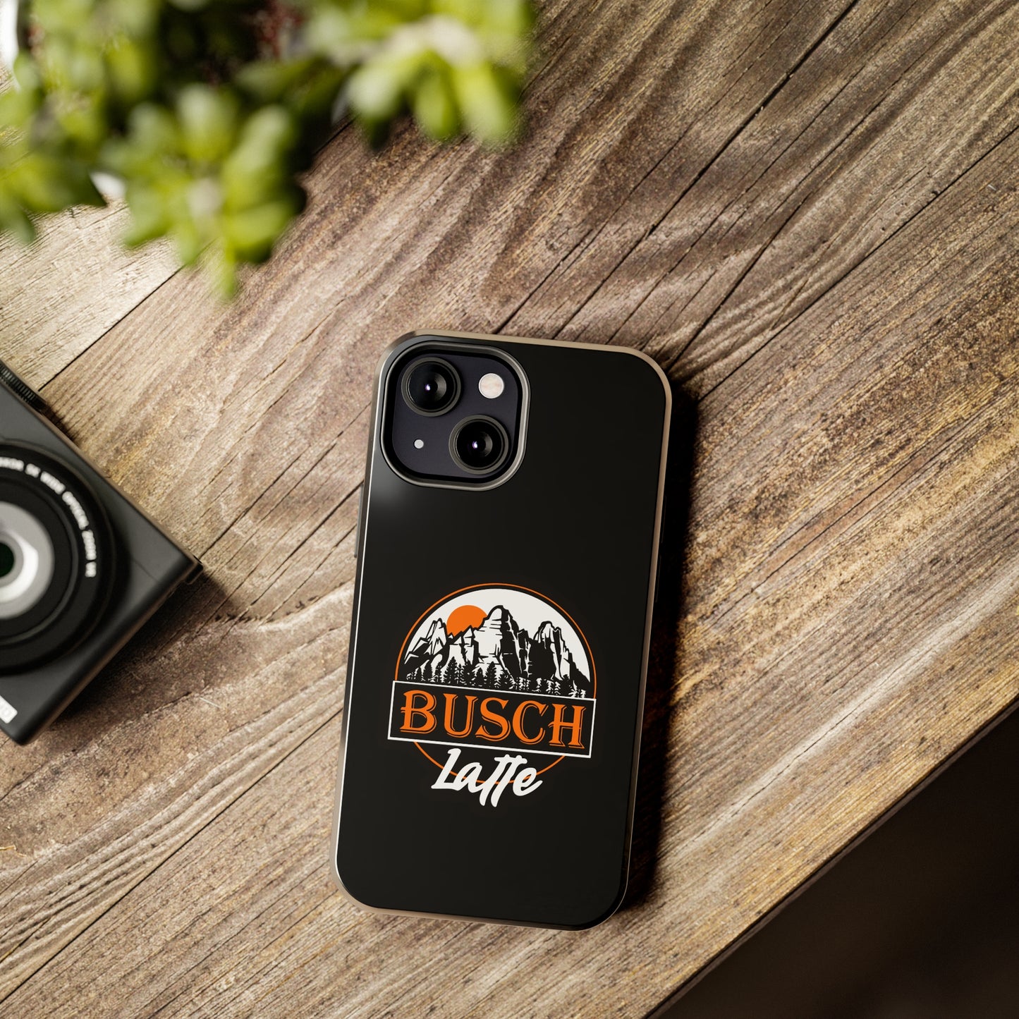 Busch Latte Orange Tough iPhone Cases