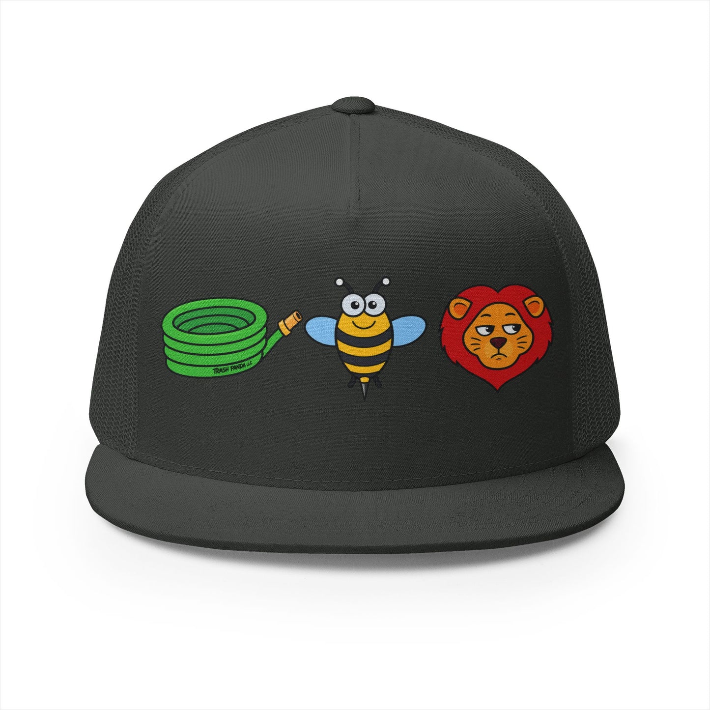 Hose Bee Lion 5 Panel Trucker Cap (Printed)