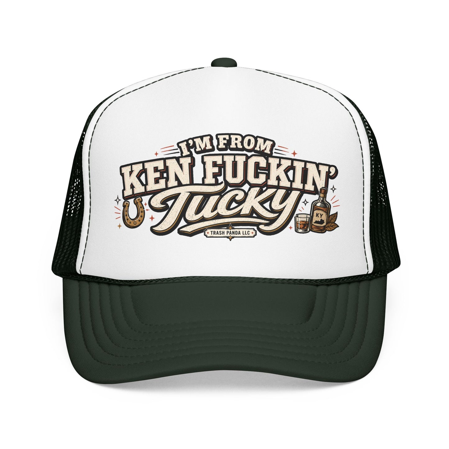 I'm From Ken Fn' Tucky Foam Trucker Hat (Printed)