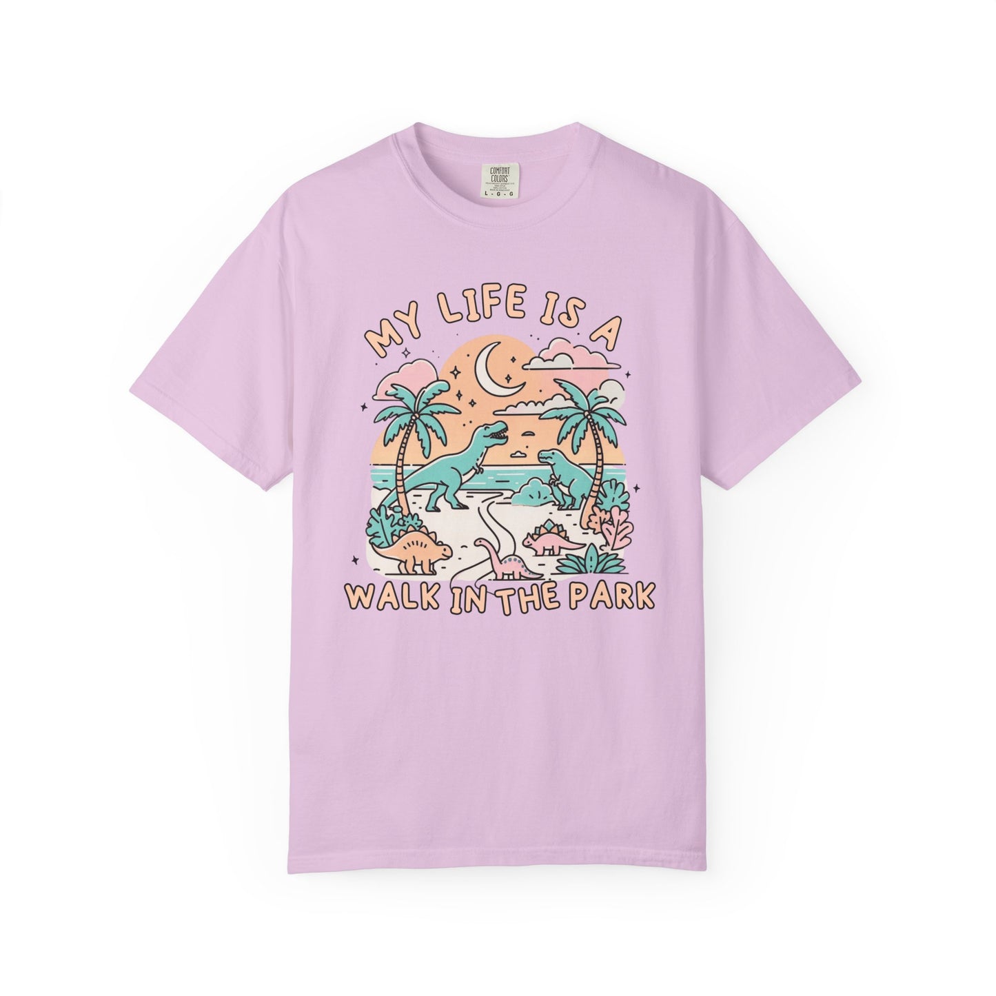 Walk In The Park Dino Comfort Colors T-shirt