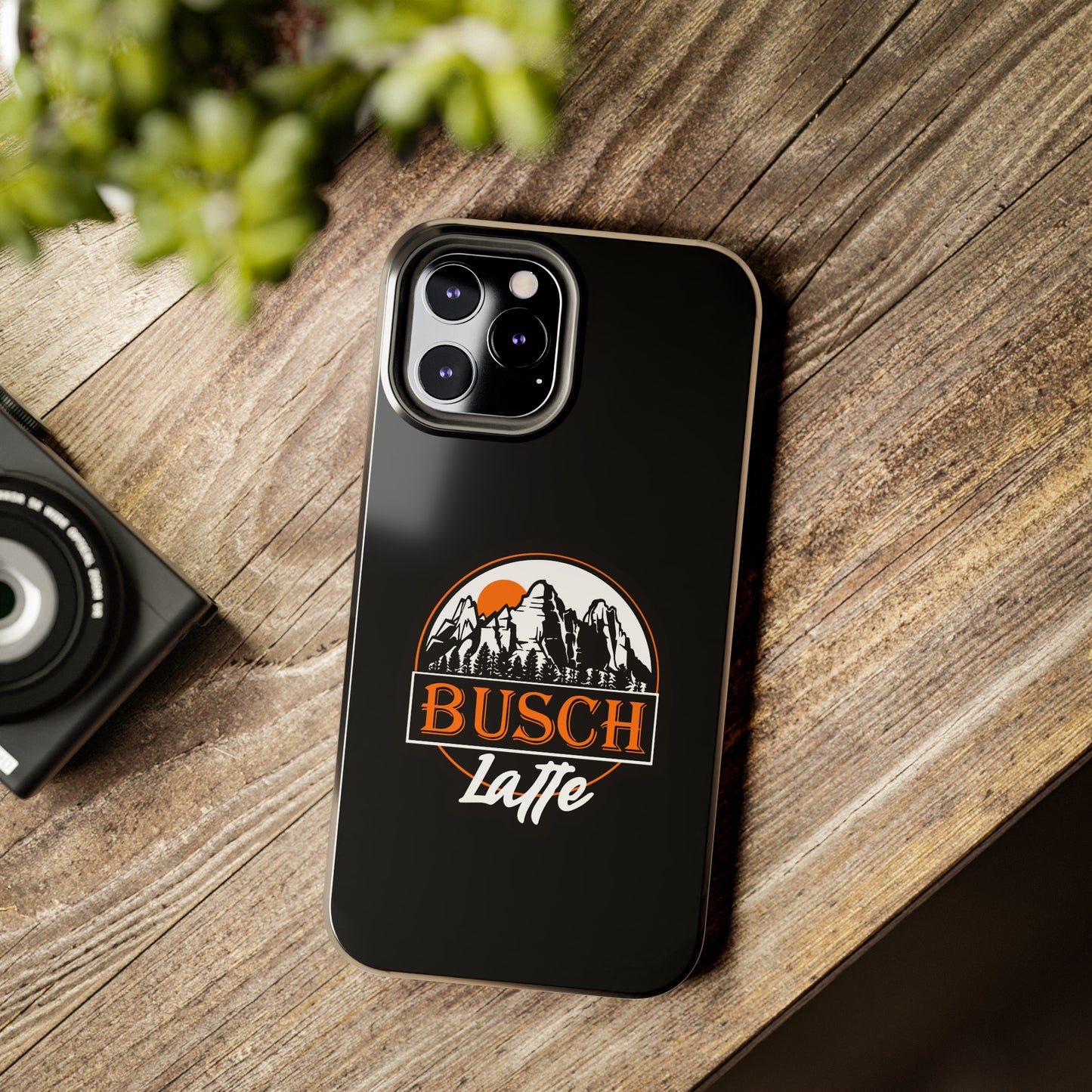 Busch Latte Orange Tough iPhone Cases