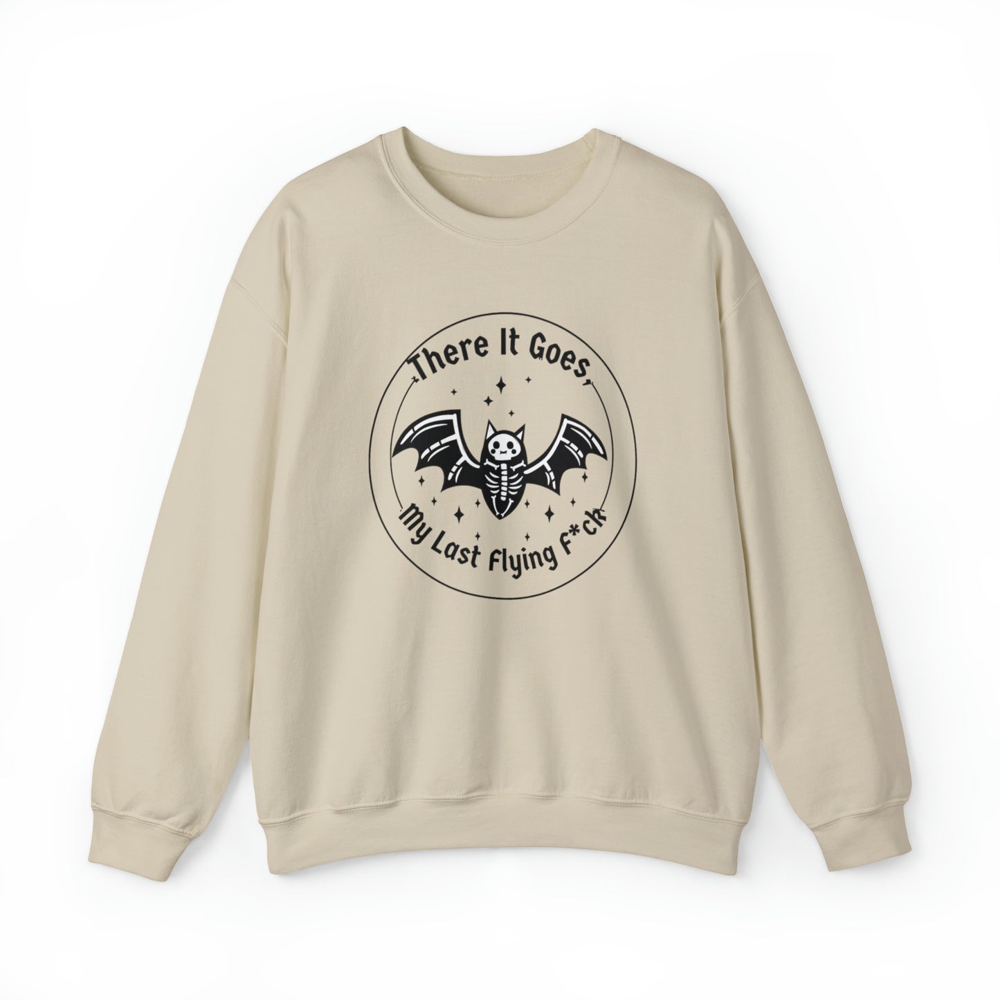 Last Flying F*ck Bat Sweatshirt Unisex Heavy Blend™ Crewneck Sweatshirt