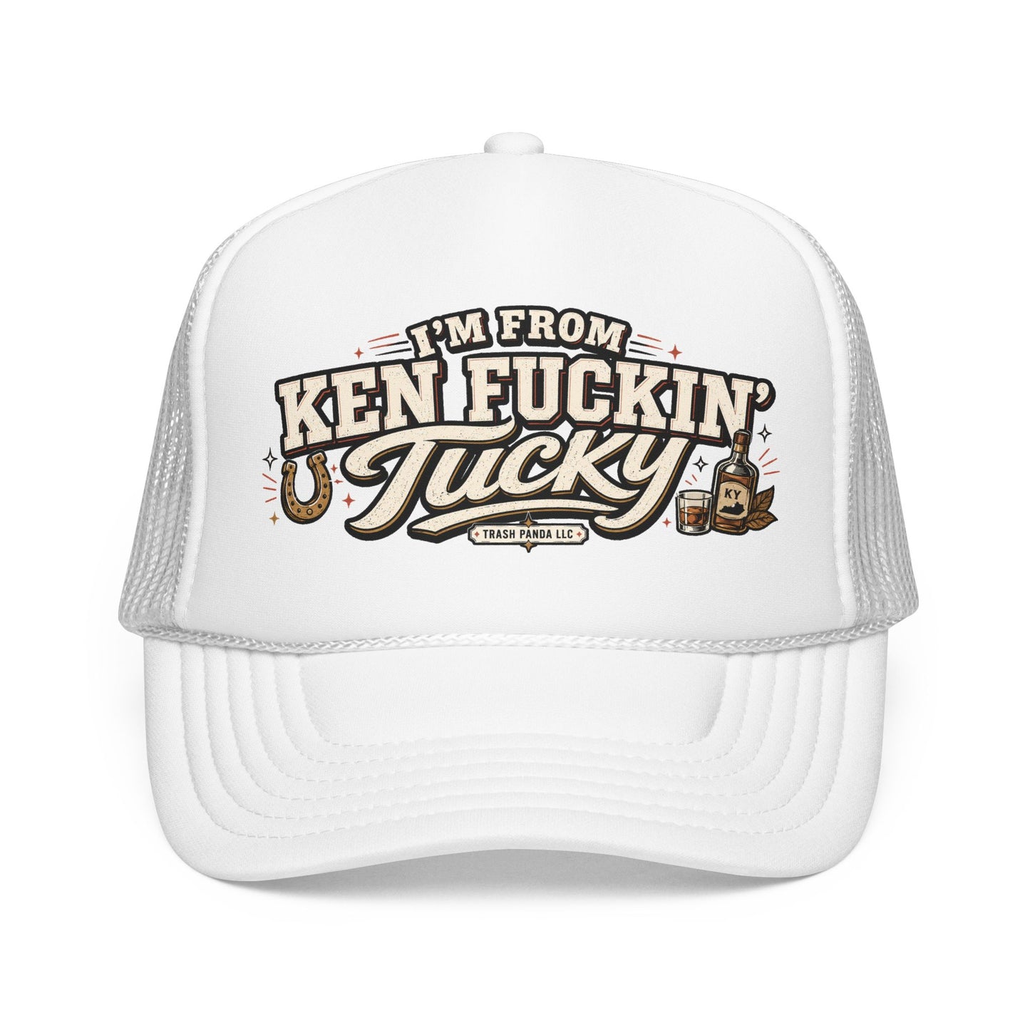 I'm From Ken Fn' Tucky Foam Trucker Hat (Printed)