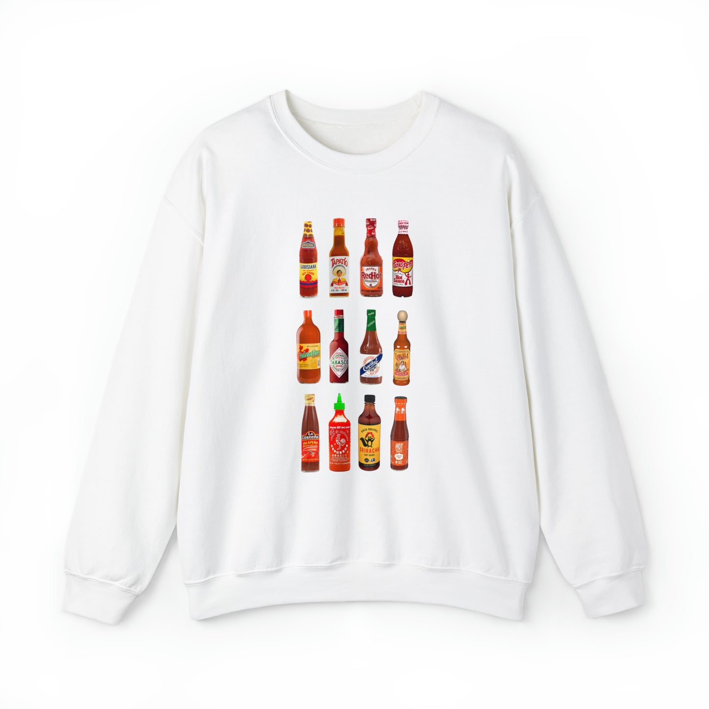 Hot Sauce Sweatshirt Unisex Heavy Blend™ Crewneck Sweatshirt