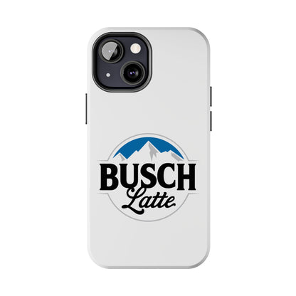 Busch Latte White Tough iPhone Cases