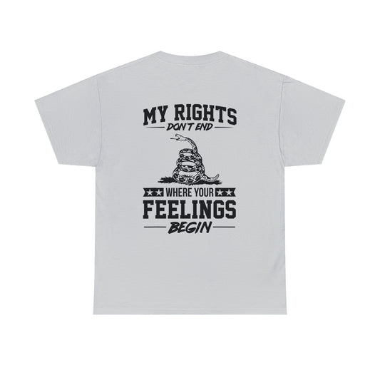 My Rights Don't End Unisex Heavy Cotton Tee