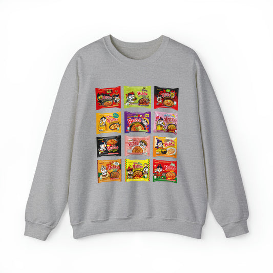 Korean Roman Noodle Sweatshirt Unisex Heavy Blend™ Crewneck Sweatshirt