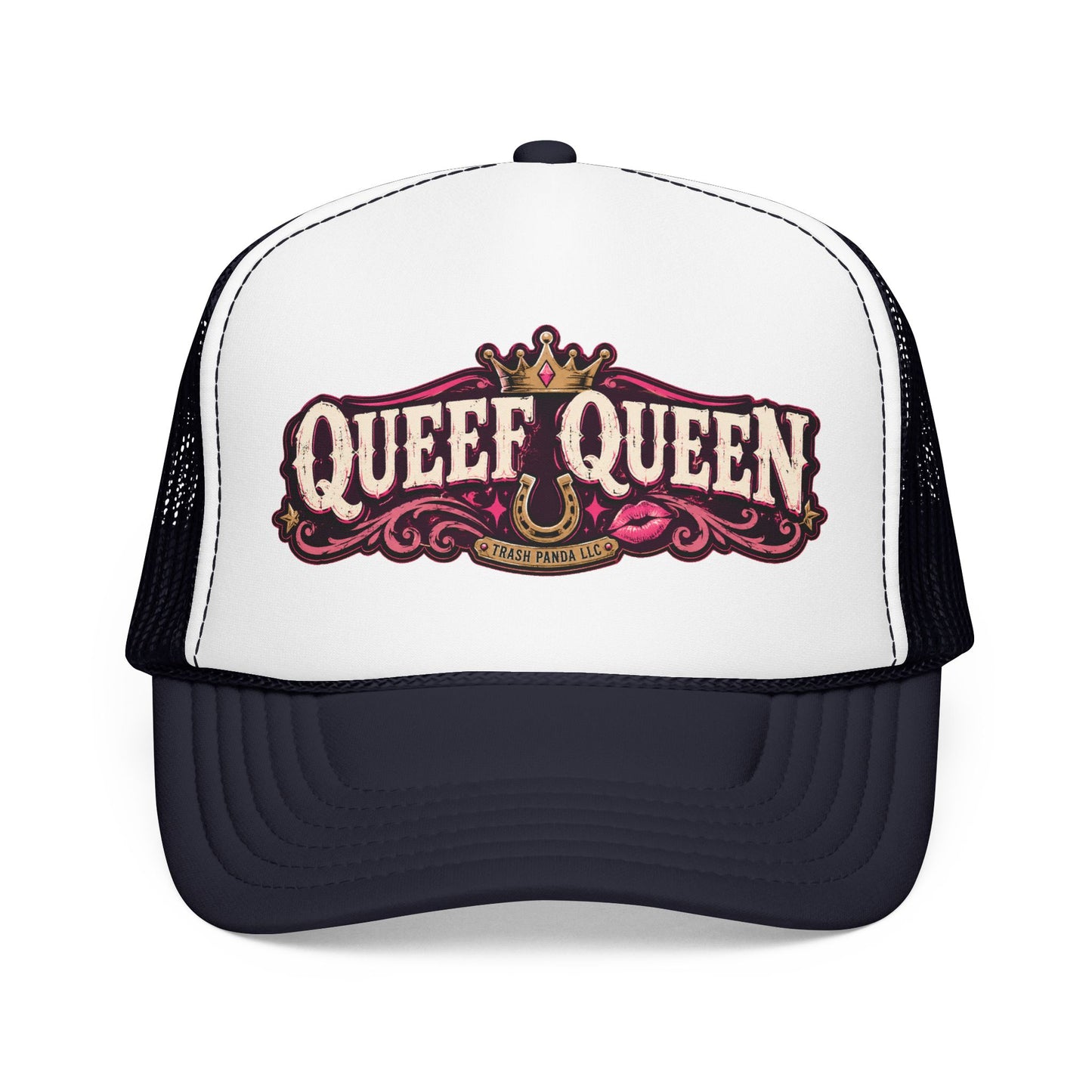 Q Queen Foam Trucker Hat (Printed)