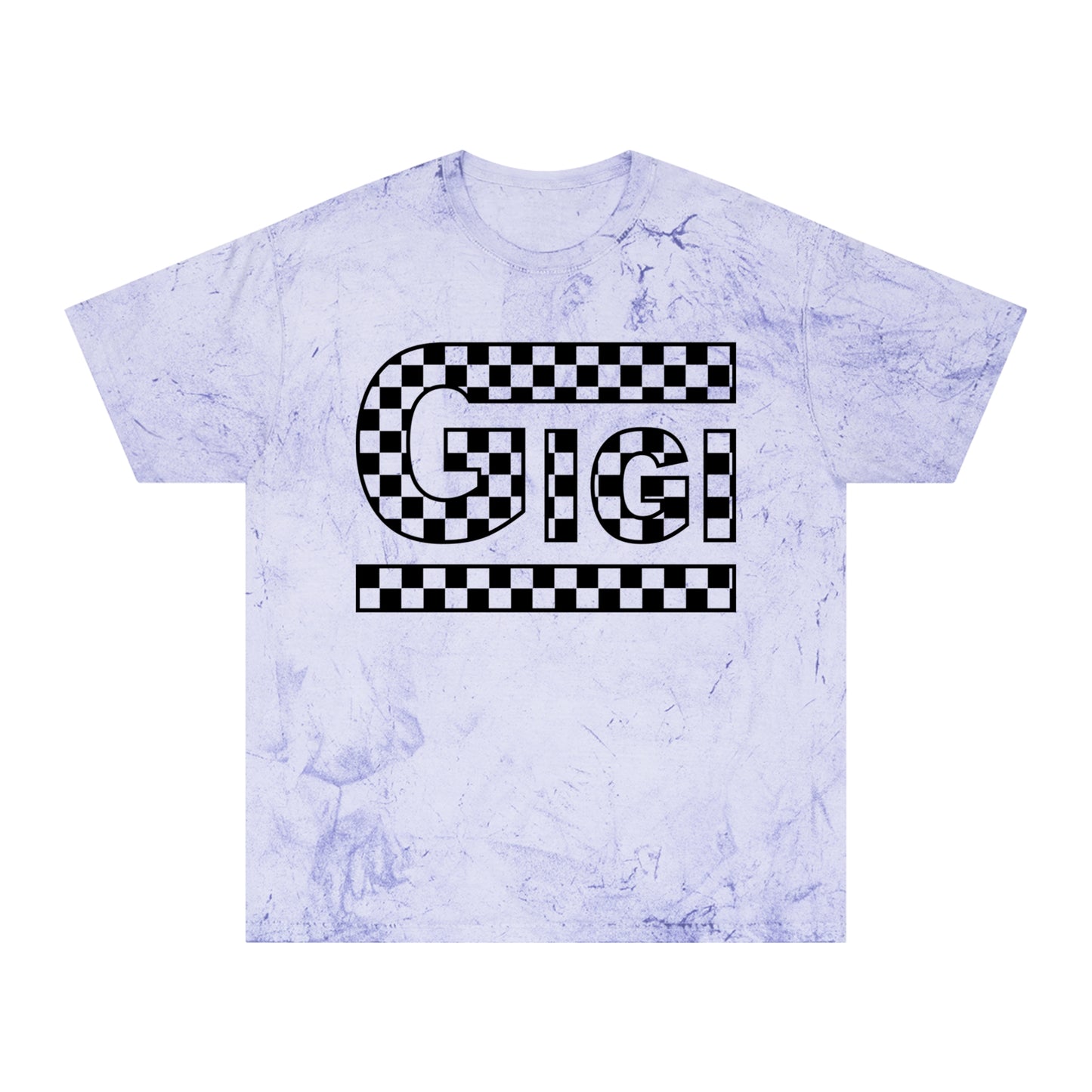 Checkered Gigi Comfort Colors Unisex Color Blast T-Shirt