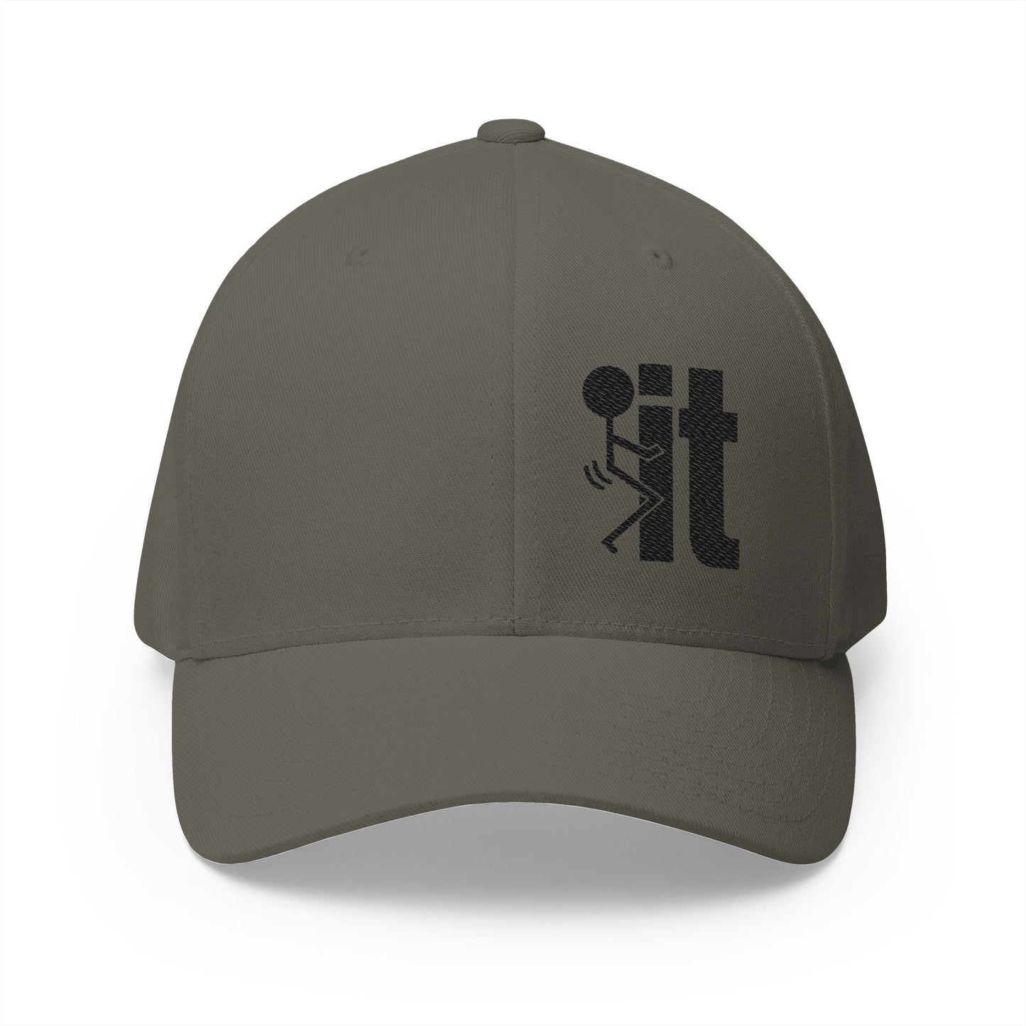 F It Embroidered FlexFit Hat