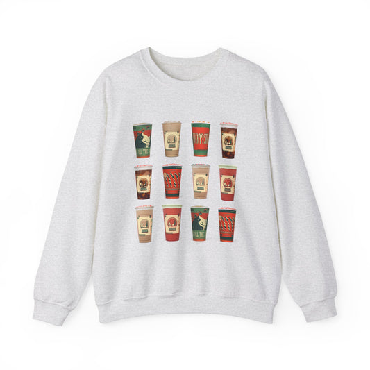 Dutch Bros Christmas Sweatshirt Unisex Heavy Blend™ Crewneck Sweatshirt