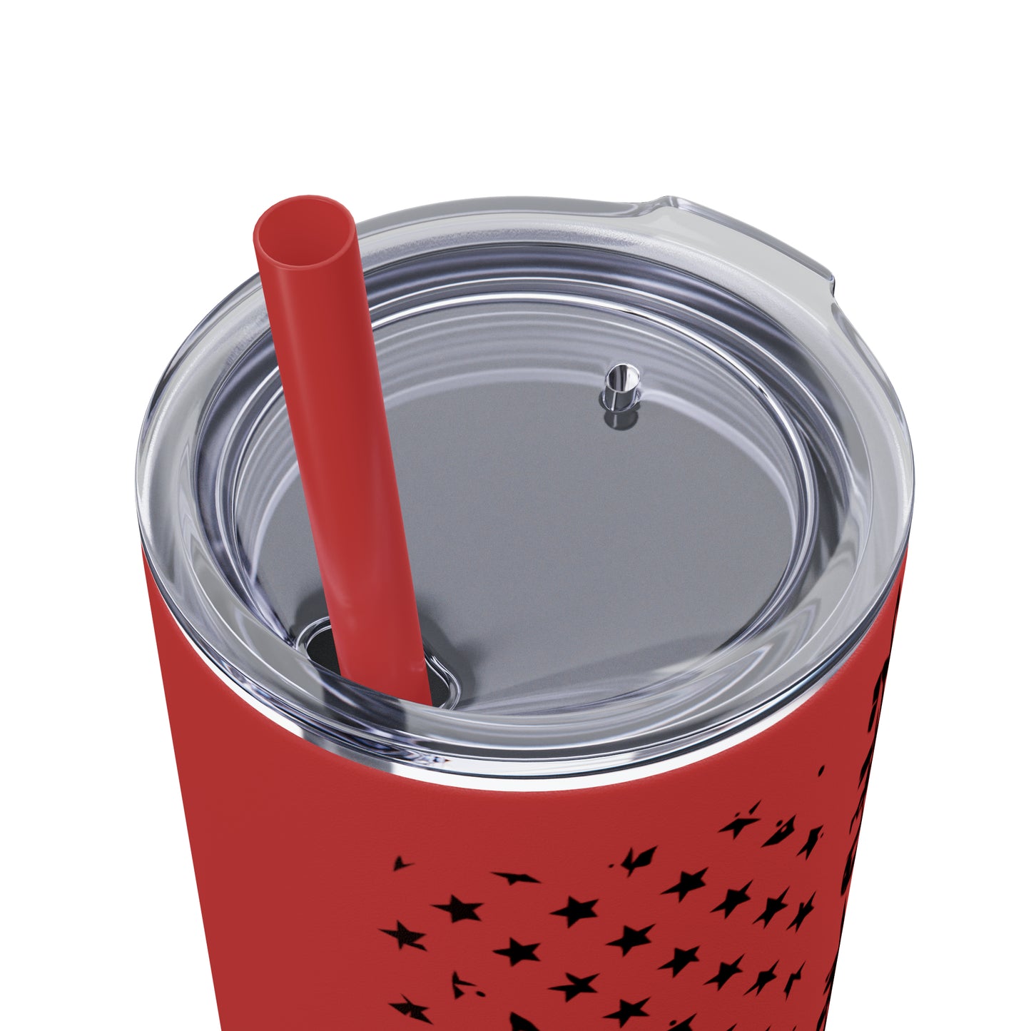 2A Flag Skinny Tumbler with Straw, 20oz