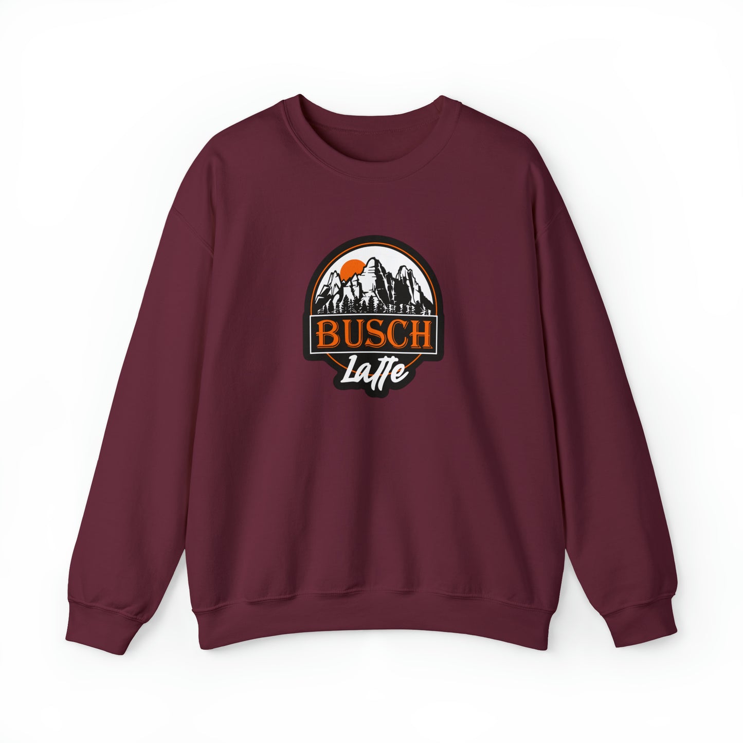 Busch Latte Sweatshirt Unisex Heavy Blend™ Crewneck Sweatshirt