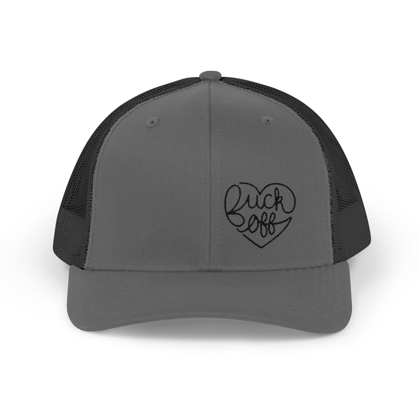F*CK OFF Heart (Ladies) Snapback Trucker Cap