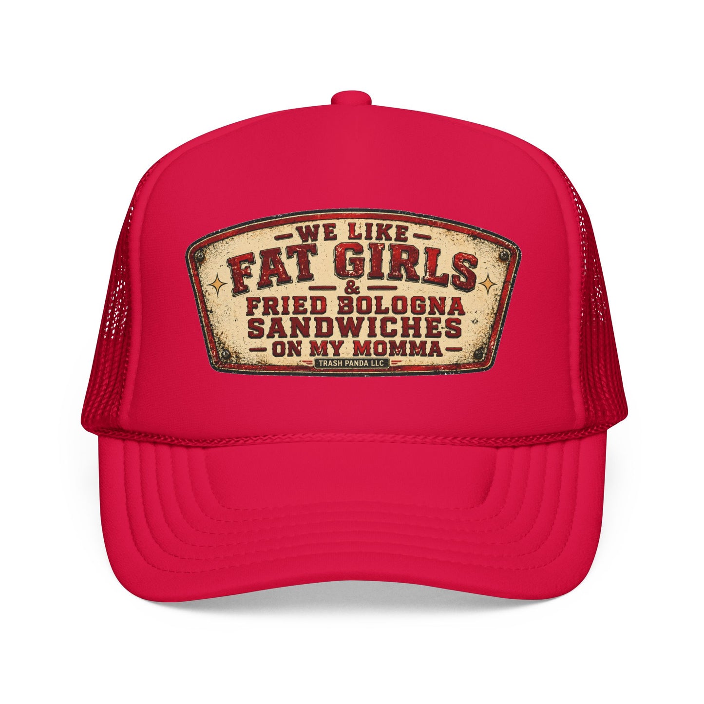 On My Momma Foam Trucker Hat (Printed)