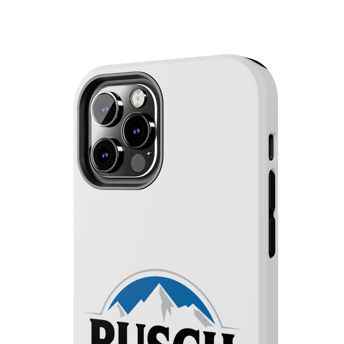 Busch Latte White Tough iPhone Cases