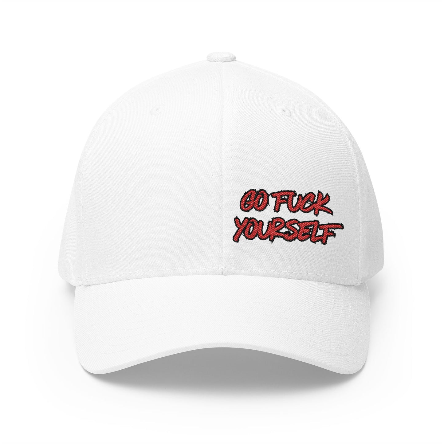 Go F Yourself (RED) Embroidered FlexFit Hat