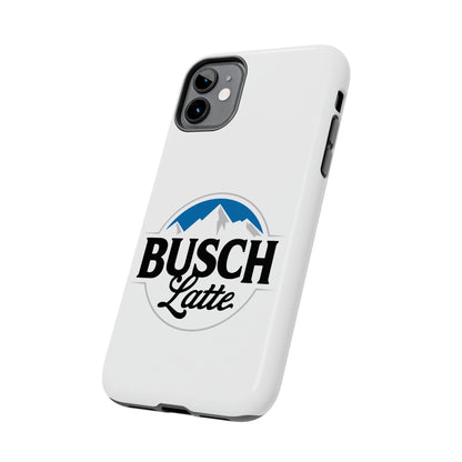 Busch Latte White Tough iPhone Cases