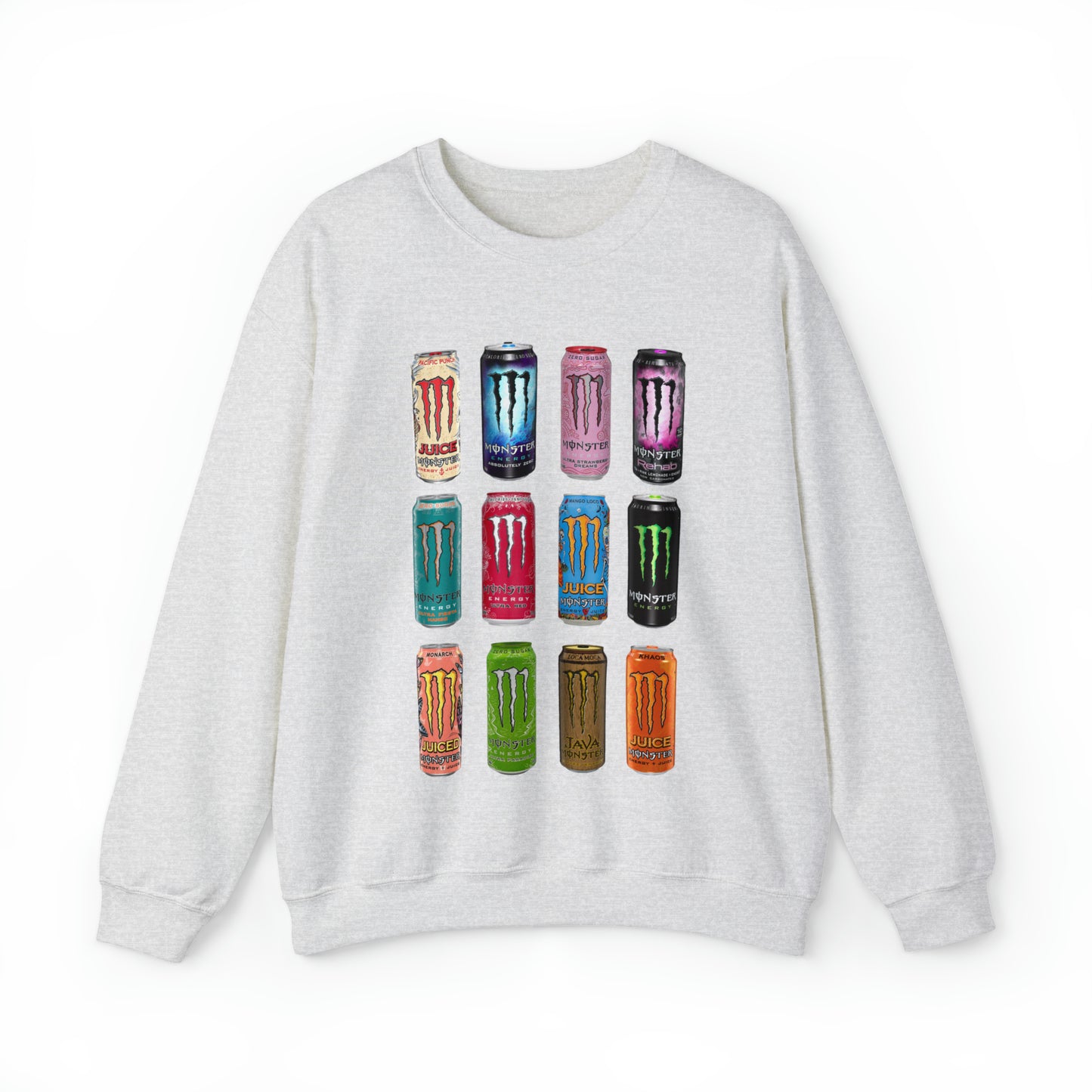 Monster Energy Sweatshirt Unisex Heavy Blend™ Crewneck Sweatshirt