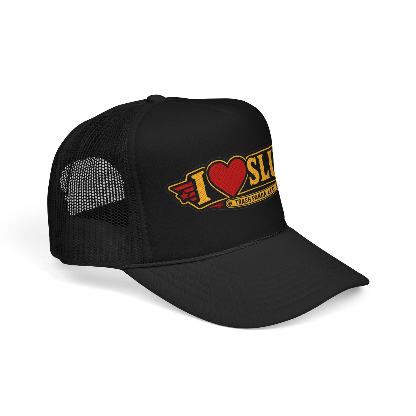 I Heart Sl*ts Foam Trucker Hat (Printed)