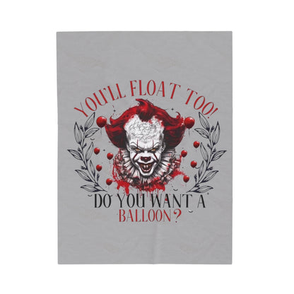 PENNYWISE 2 Velveteen Plush Blanket