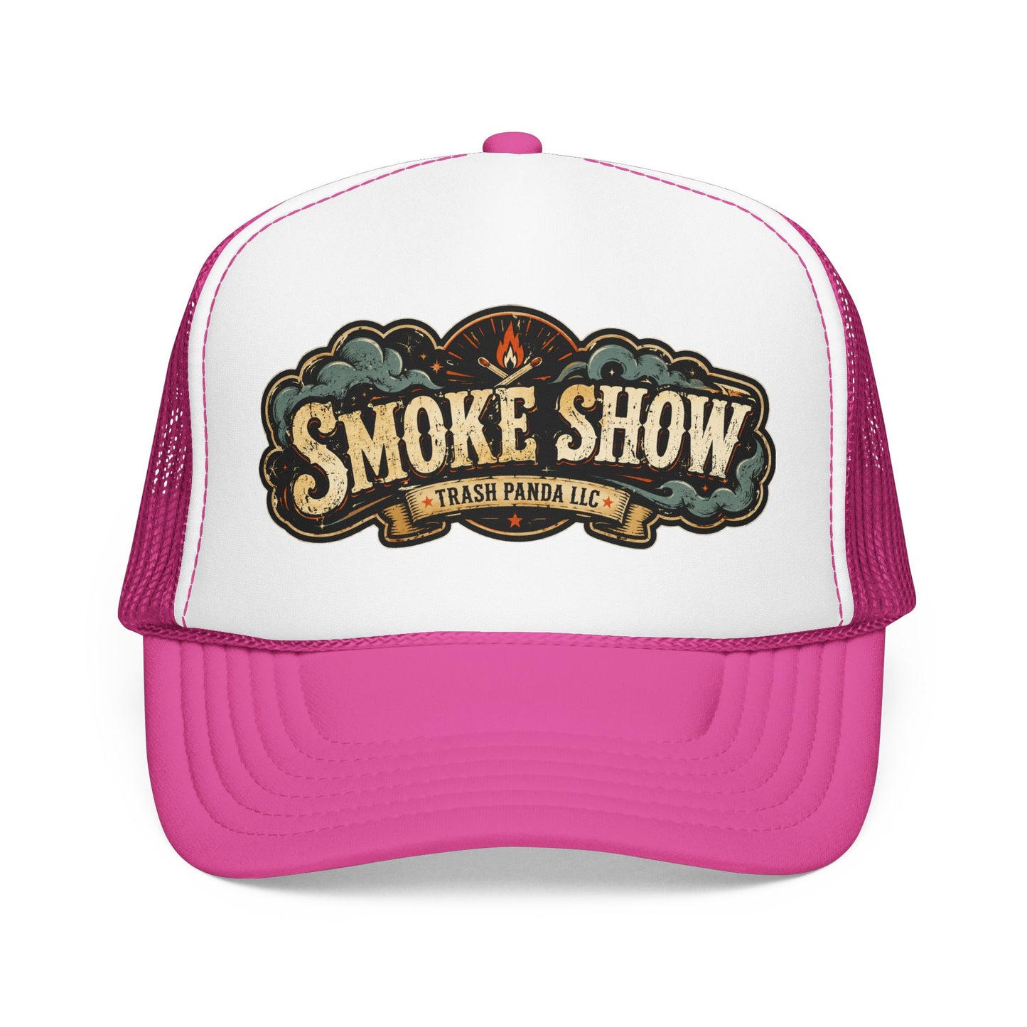 Smoke Show Foam Trucker Hat (Printed)