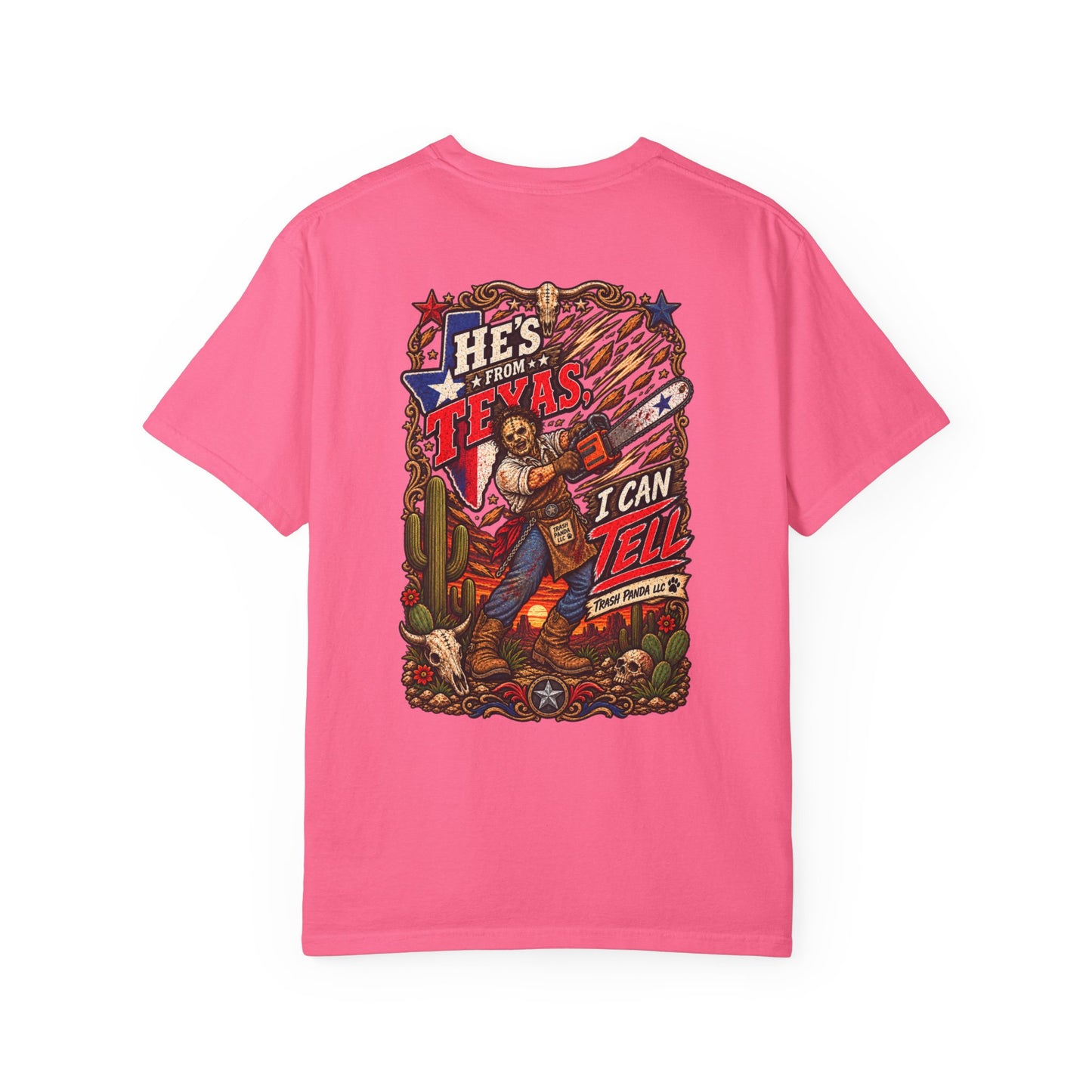 He's From Texas Comfort Colors T-shirt
