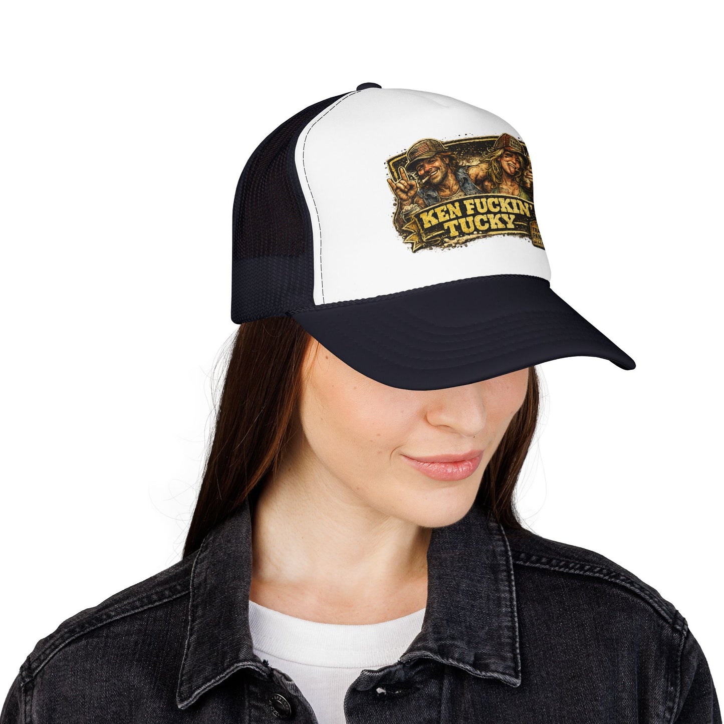 Ken Fn' Tucky Foam Trucker Hat (Printed)