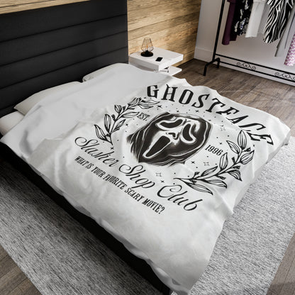 GHOSTFACE Velveteen Plush Blanket