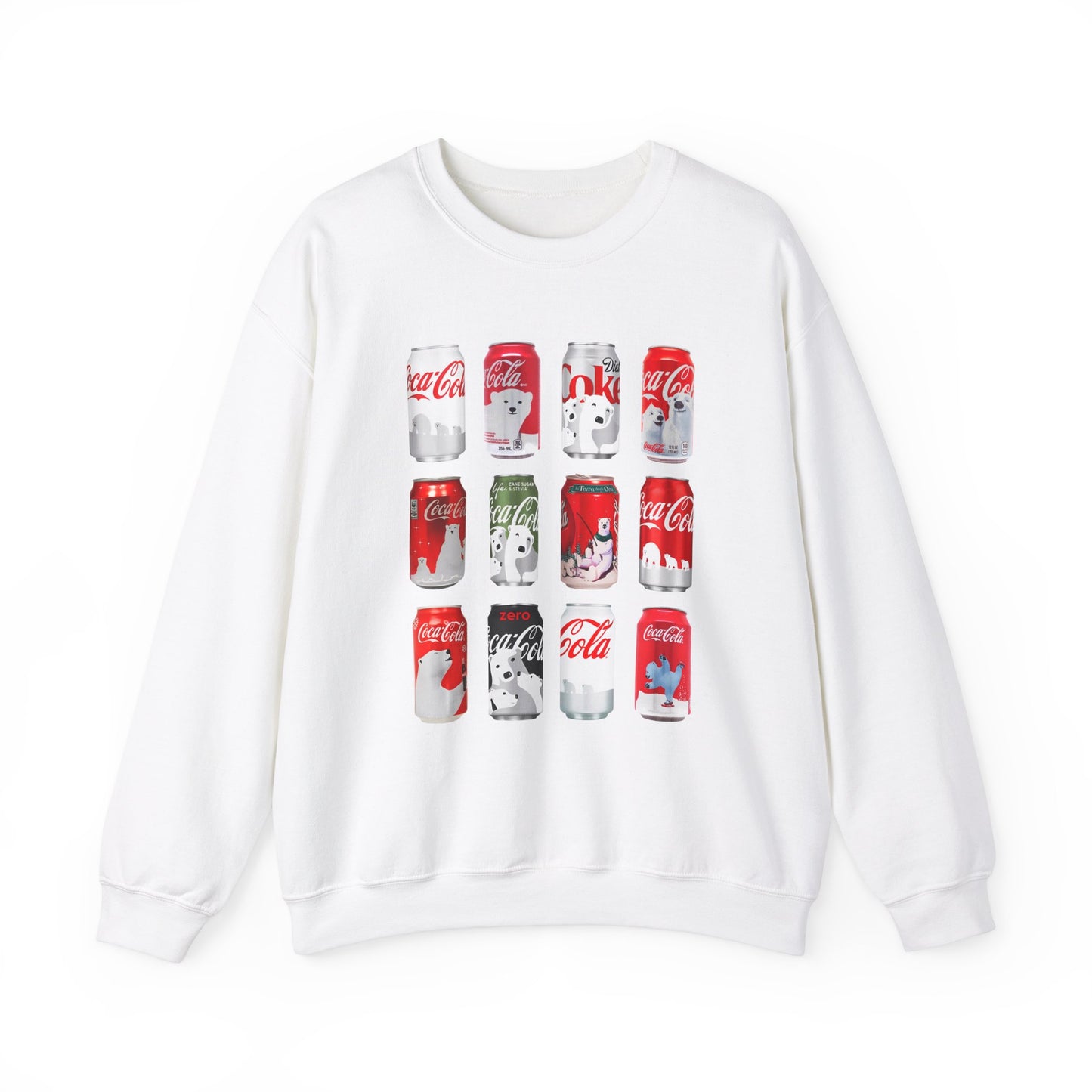 Coca Cola Polar Bear Sweatshirt Unisex Heavy Blend™ Crewneck Sweatshirt